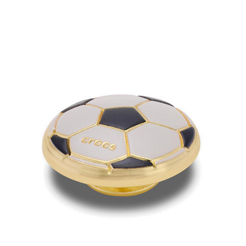 Crocs Enamel Soccer Ball Jibbitz