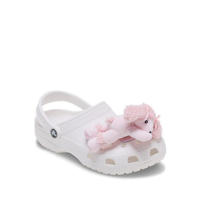 Crocs Huggitz Pink Poodle Jibbitz