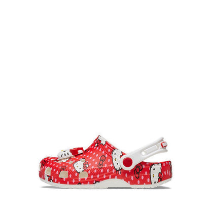 Crocs Hello Kitty Red Classic Kids Clog - Multi