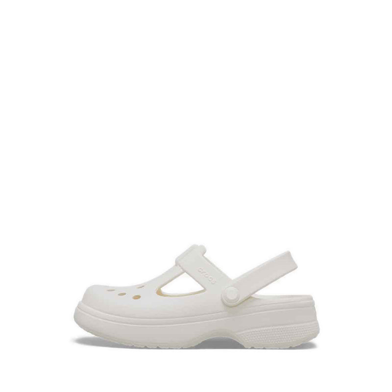 Crocs Classic Mary Jane Kids Clog - Chalk