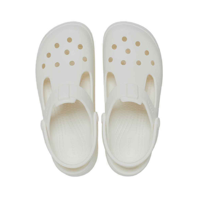 Crocs Classic Mary Jane Kids Clog - Chalk