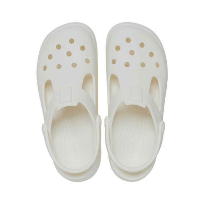 Crocs Classic Mary Jane Kids Clog - Chalk