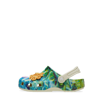 Crocs Classic Under the Sea Kids Clog - Bone