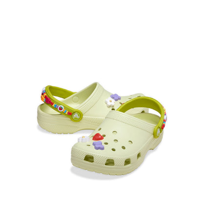 Crocs Classic Friendship Bracelet Kids Clog - Frothy Green