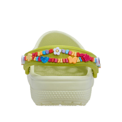 Crocs Classic Friendship Bracelet Kids Clog - Frothy Green