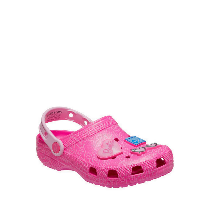 Crocs Mattel Pink Barbie Classic Kids Clog - Multi