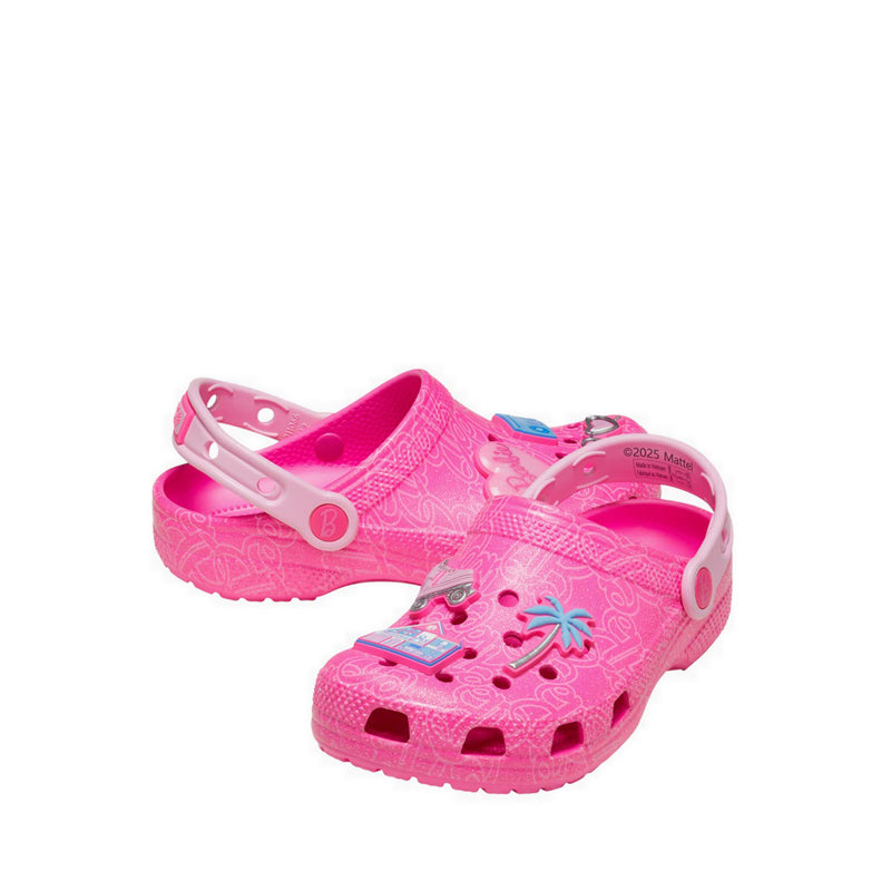 Crocs Mattel Pink Barbie Classic Kids Clog - Multi