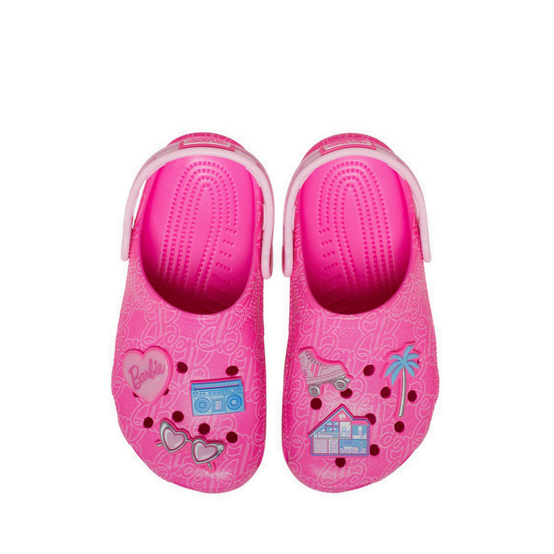 Crocs Mattel Pink Barbie Classic Kids Clog - Multi