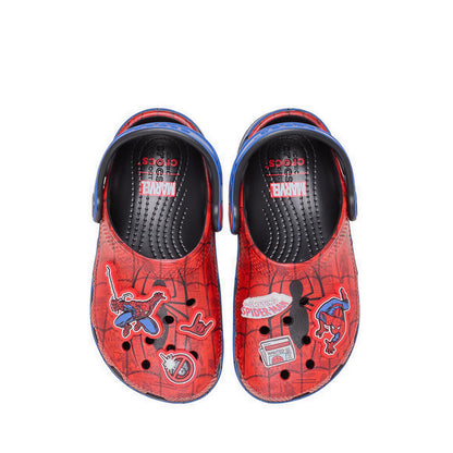 Crocs Spider Man Web Classic Toddler Clog - Multi