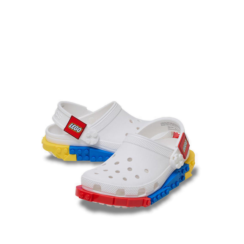 Crocs 4LW System Kids Clog -  White