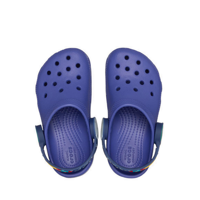 Crocs Classic Imagination Lights Backstrap Toddler Clog - Sapphire