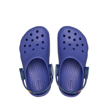 Crocs Classic Imagination Lights Backstrap Toddler Clog - Sapphire