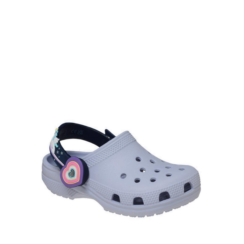 Crocs Classic Imagination Lights Backstrap Toddler Clog - Frosted Grape