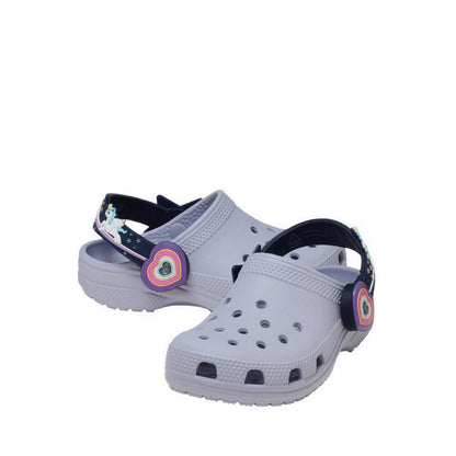 Crocs Classic Imagination Lights Backstrap Toddler Clog - Frosted Grape
