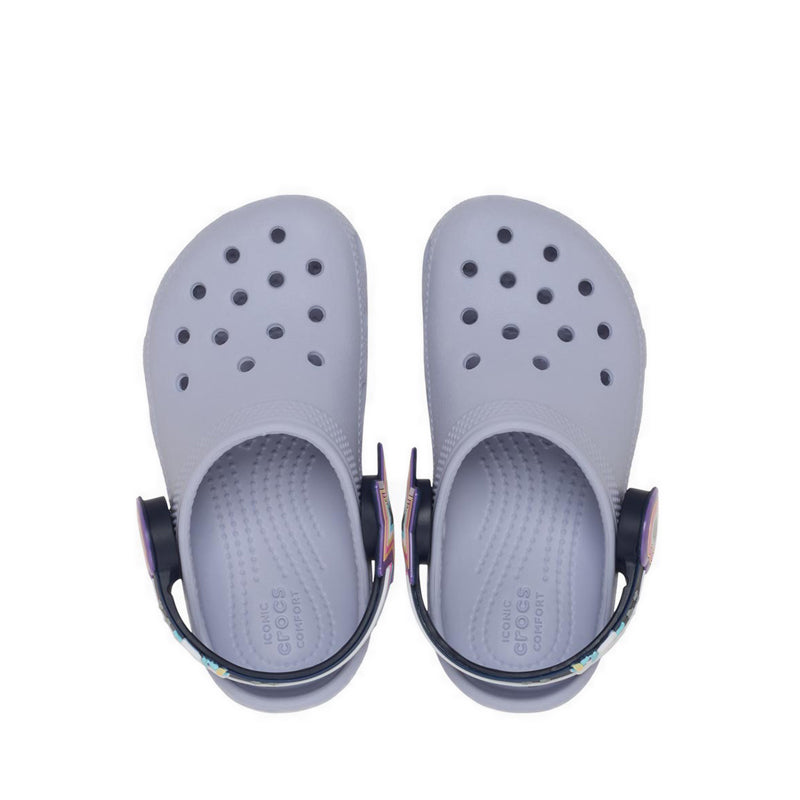 Crocs Classic Imagination Lights Backstrap Toddler Clog - Frosted Grape