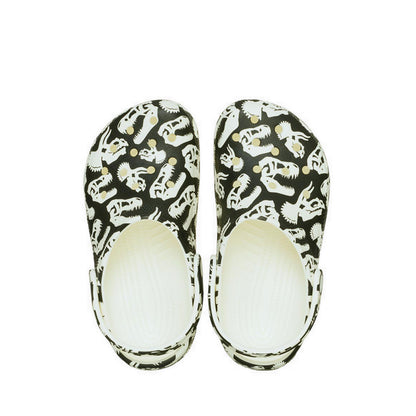 Crocs Classic Glow Dino Kids Clog - Glow Green