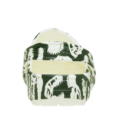 Crocs Classic Glow Dino Kids Clog - Glow Green