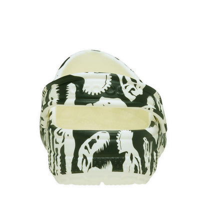 Crocs Classic Glow Dino Toddler Clog - Glow Green