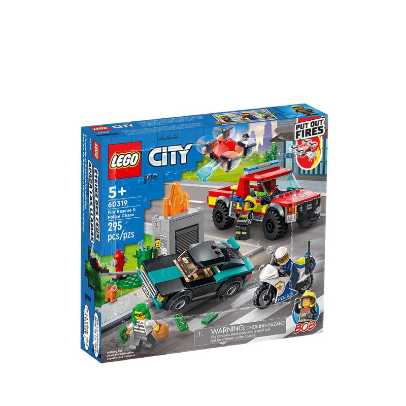 LEGO® City Fire Rescue & Police Chase - 60319 – Kidzstation