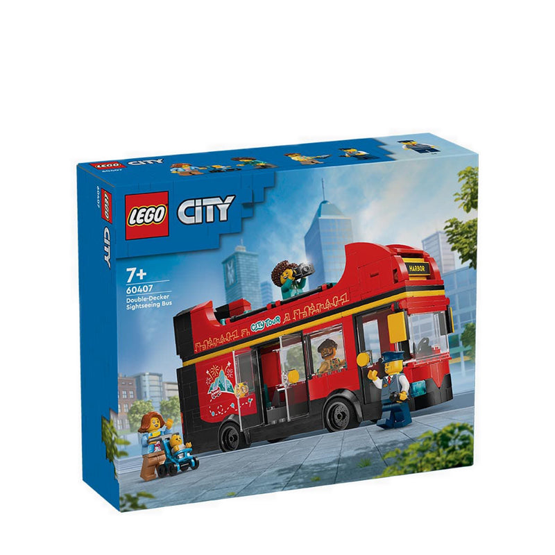 LEGO® City Red Double-Decker Sightseeing Bus - 60407