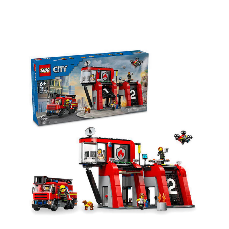 LEGO® City Fire Station with Fire Truck - 60414