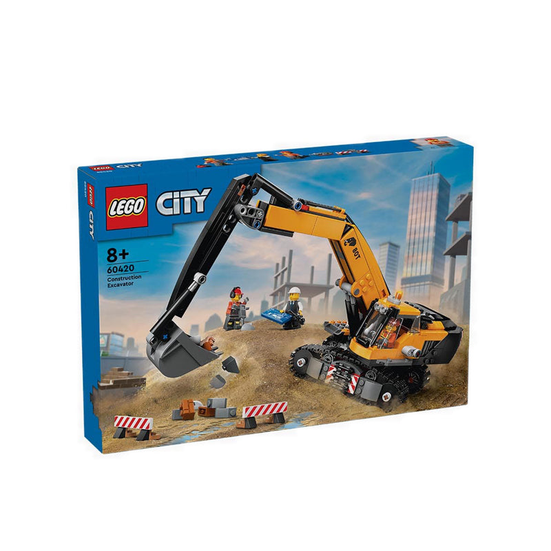 LEGO® City Yellow Construction Excavator 60420 - Main Image