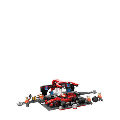 LEGO® City F1® Pit Stop & Pit Crew with Ferrari Car - 60443