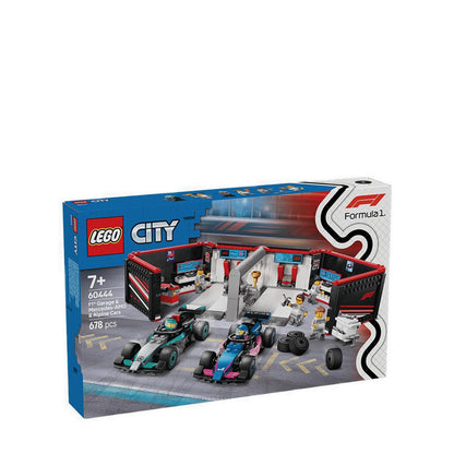 LEGO® City F1® Garage & Mercedes-AMG & Alpine Cars - 60444
