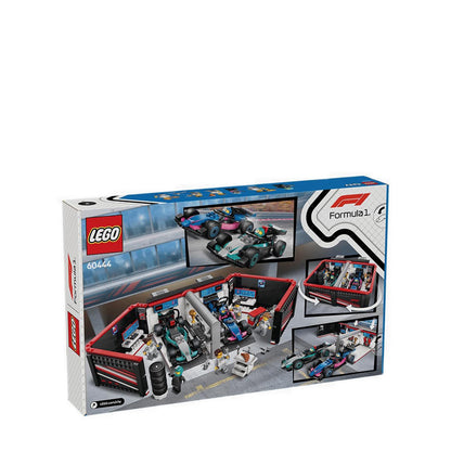 LEGO® City F1® Garage & Mercedes-AMG & Alpine Cars - 60444