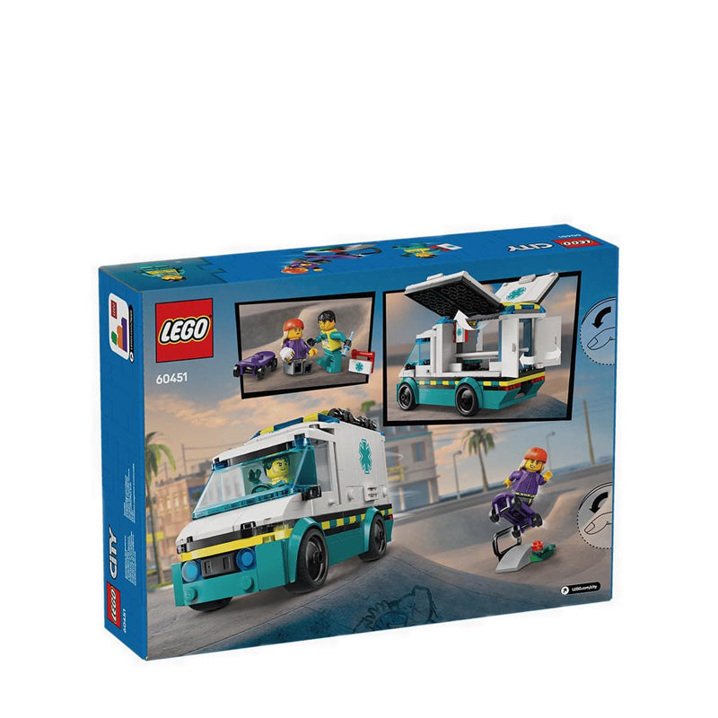 LEGO® City Emergency Ambulance - 60451