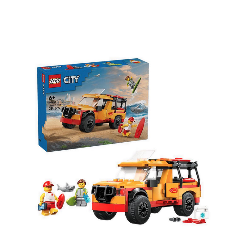 LEGO® City Lifeguard Beach Rescue Truck - 60453