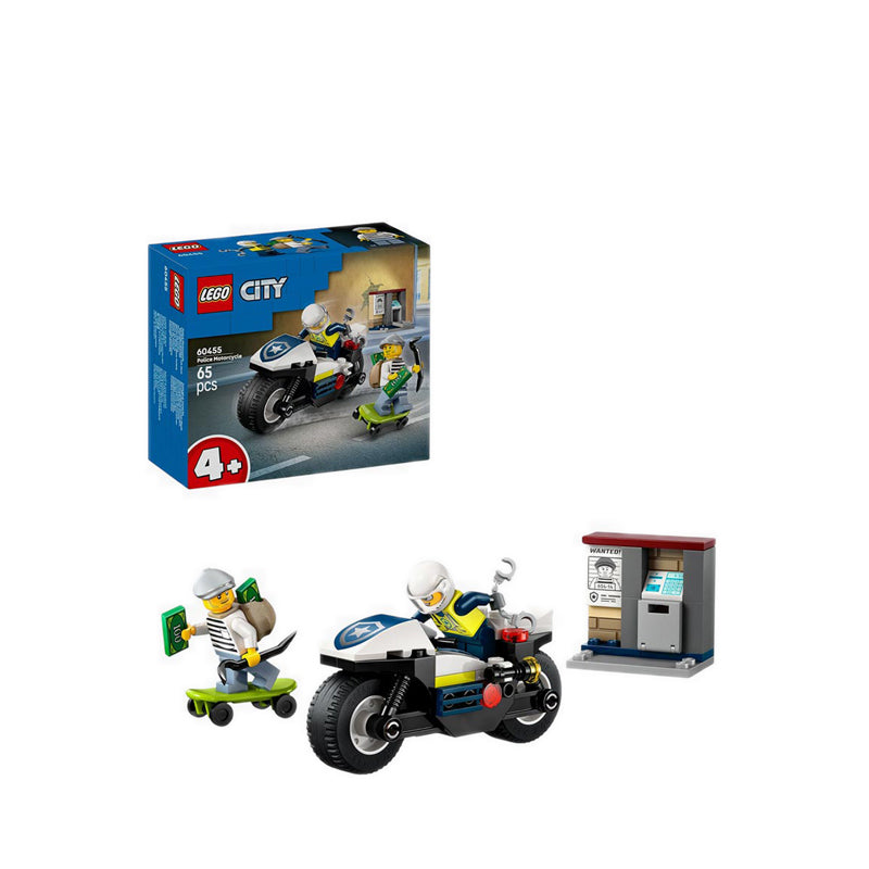 LEGO® City Police Police Motorcycle Chase - 60455