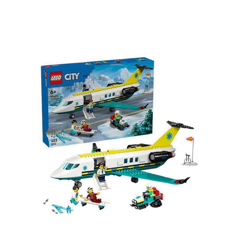 LEGO® City Big Vehicles Emergency Air Ambulance Airplane - 60465