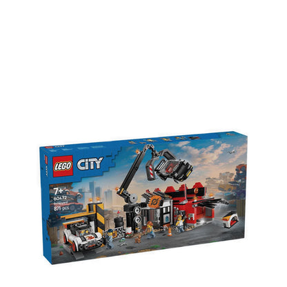 LEGO® City Scrapyard with Cars - 60472