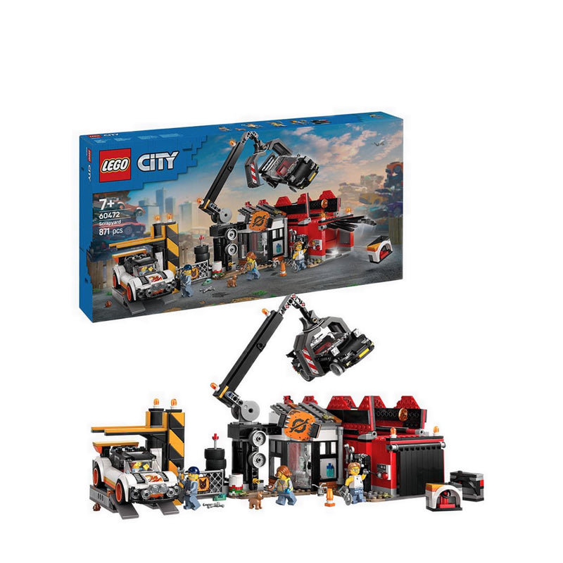 LEGO® City Scrapyard with Cars - 60472