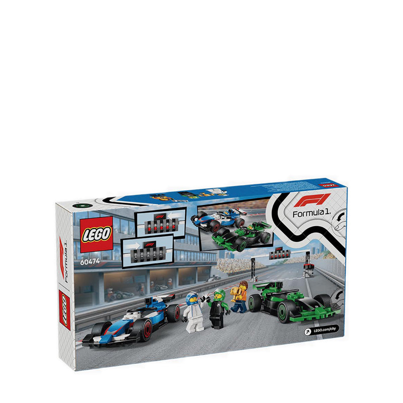 LEGO® City F1® Grid with VCARB & Sauber Race Cars - 60474