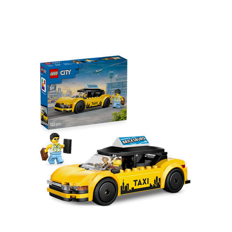 LEGO® City Great Vehicles Yellow Taxi - 60487