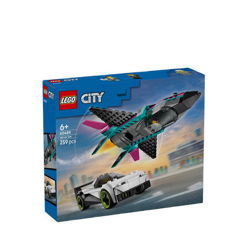 LEGO® City Great Vehicles Jet vs. Car - 60489