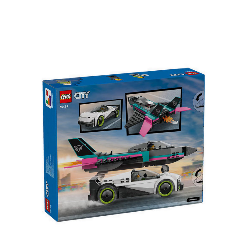 LEGO® City Great Vehicles Jet vs. Car - 60489