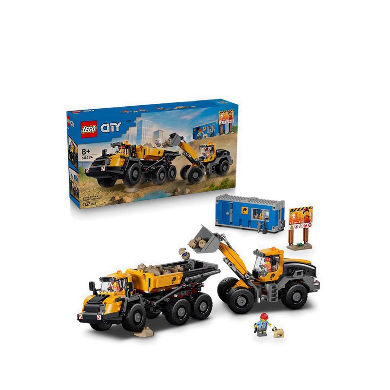 LEGO® City Dump Truck & Front End Loader - 60494