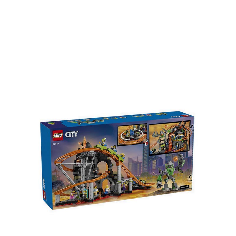 LEGO® City Lava Land Roller Coaster Park - 60501