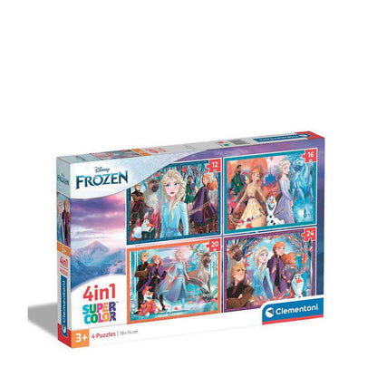 Clementoni 4In1 Puzzle Frozen - CLB21518