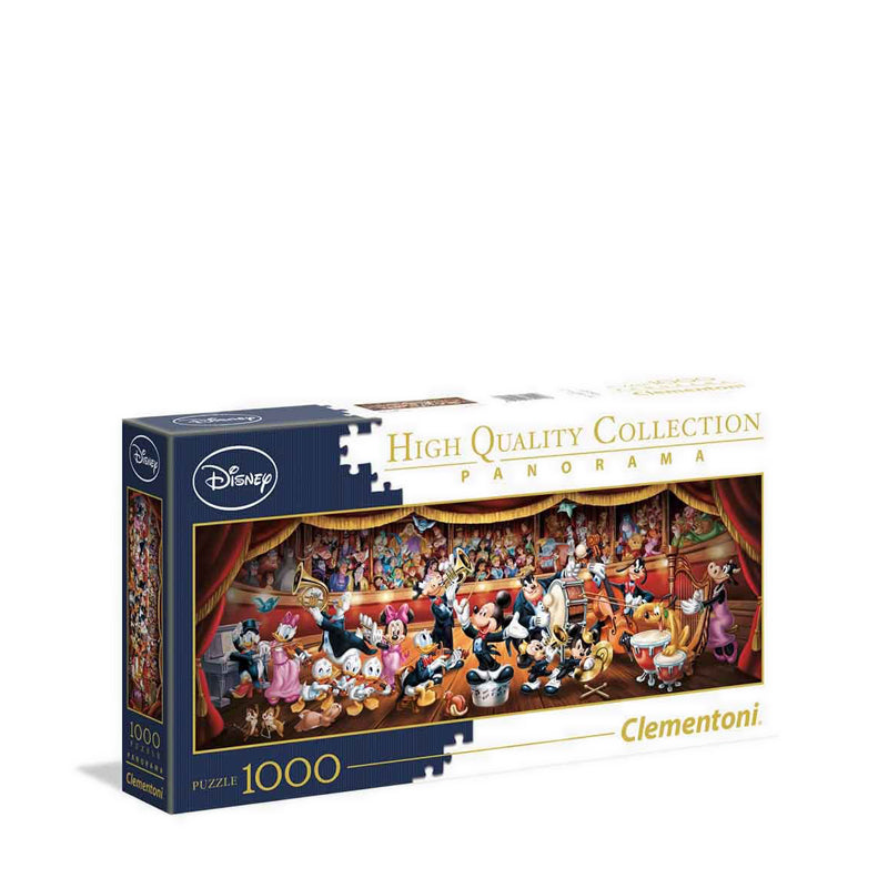 Clementoni 0418 Puzzle 1000 Panorm Disney Orchestra - CLB39445