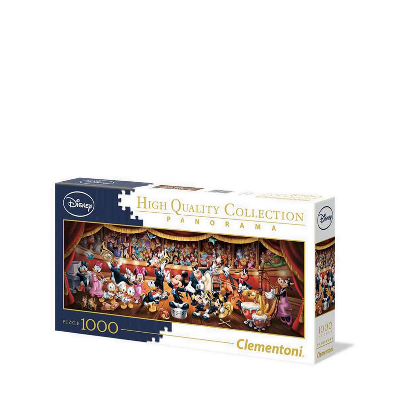 Clementoni 0418 Puzzle 1000 Panorm Disney Orchestra - CLB39445