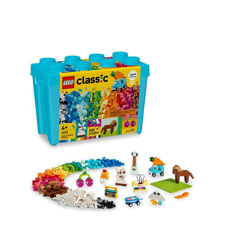 LEGO® LEGO Classic Vibrant Creative Brick Box - 11038 – Kidzstation
