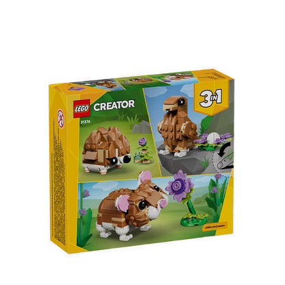 LEGO® Creator Cute Hamster with a Flower - 31376