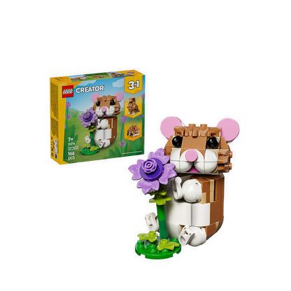 LEGO® Creator Cute Hamster with a Flower - 31376
