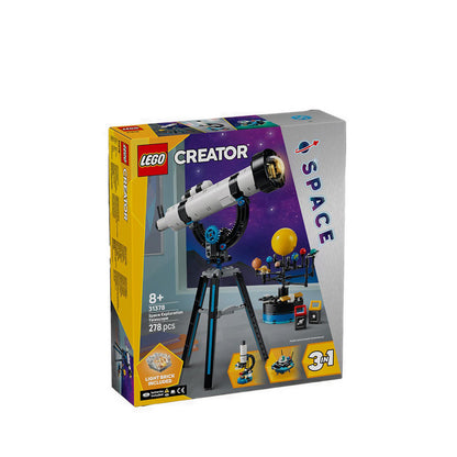 LEGO® Creator 3 in 1 Space Exploration Telescope Toy - 31378