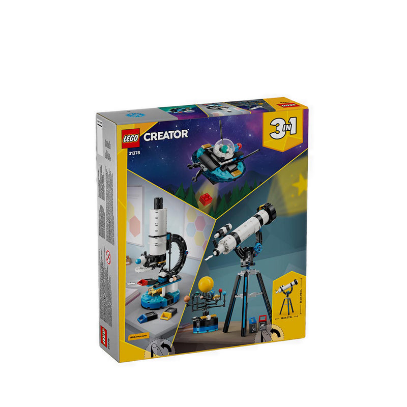 LEGO® Creator 3 in 1 Space Exploration Telescope Toy - 31378