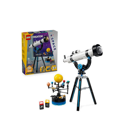 LEGO® Creator 3 in 1 Space Exploration Telescope Toy - 31378